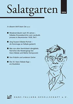 Titelbild des Salatgarten, Ausgabe 2024
