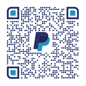 QR-Code für eine Spende über PayPal